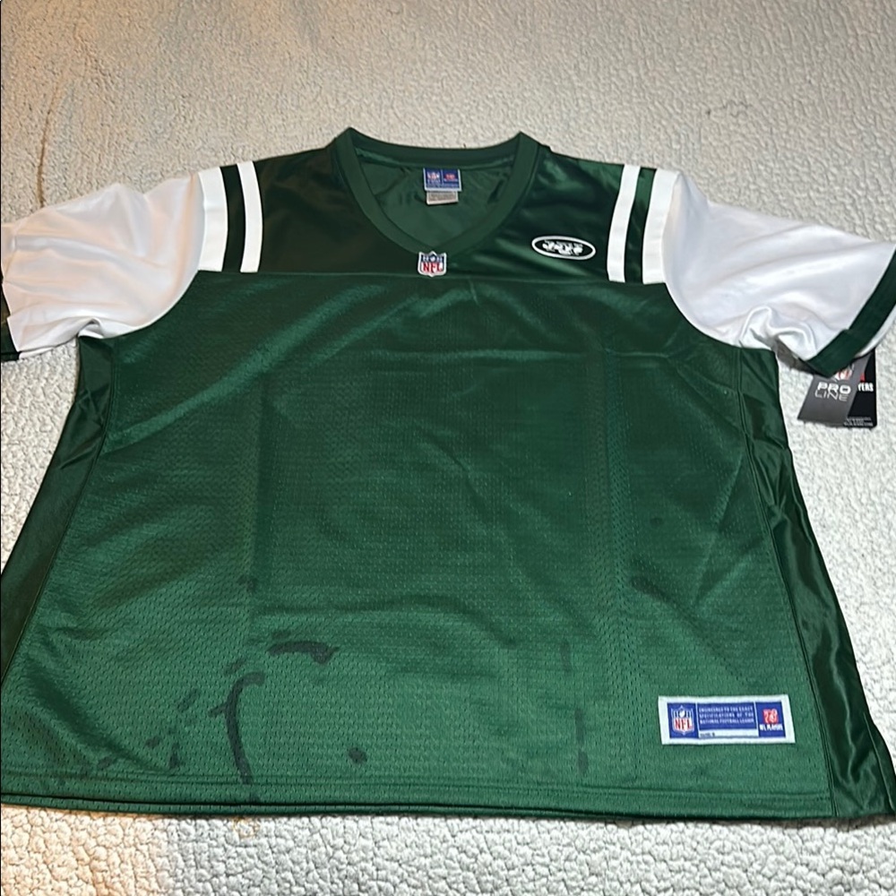 NFL Green and White Jersey